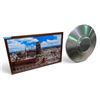 Image 1 : Large Framed European Cityscape Panoramic Wall Art & Aluminum Patio Heater Top Reflector Shield
