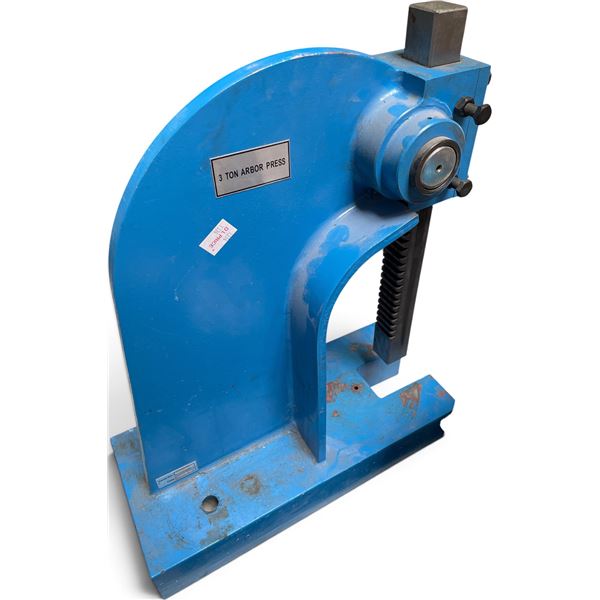 3 Ton Arbor Press