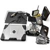 Image 1 : Assorted Computer & Office Electronics Featuring SYX Rugged Laptop, Acer Laptop w/ Charger, Netgear 