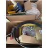Image 2 : Boxes Assorted Shop Supplies & Hardware Featuring Sunrise Light Scopes, Thermal Paper Rolls, Air/Pro