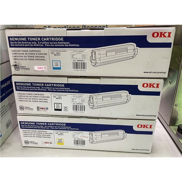OKI Genuine Toner Cartridge Sets