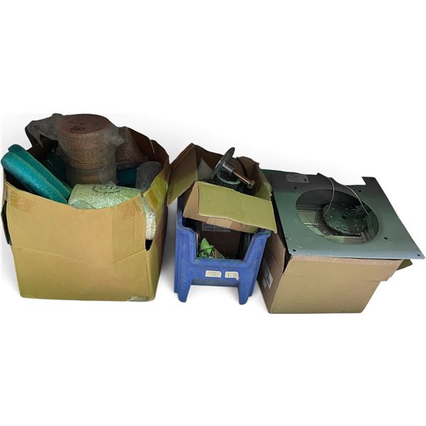 Commercial Maintenance & Industrial Surplus: Floor Scrubber Pads, Canarm Exhaust Fan Assembly & Grin