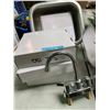 Image 2 : Commercial/Bar Stainless Steel Sinks with Chrome Gooseneck Faucets & Strainers