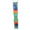 Image 1 : Paul Johnny, Green Felt Applique Scarf with Abstract Figures