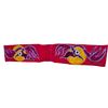 Image 1 : Paul Johnny, Red Felt Applique Scarf with Abstract Figures