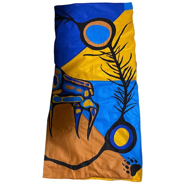 Paul Johnny, Large Felt Applique Blanket/Wall Hanging