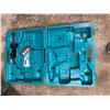Image 3 : L2 - Group Lot of Hand Tools, Tool Boxes, Tool Belts, and Shop Gear - EMPTY Grey and Green Tool Boxe