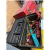 Image 2 : L2 - Mastercraft Red Metal Cantilever Tool Box with Assorted Contents