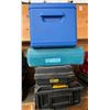 Image 1 : L2 - Group Lot of Empty Plastic Tool Storage Boxes