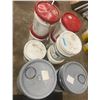 Image 1 : L2 - Group lot of Assorted Professional Grade Paint and Architectural Coating Buckets - Count 11 Buc