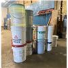 Image 2 : L2 - Group Lot of Assorted Professional Paint, Coating, and Chemical Buckets - Count 16 Pails