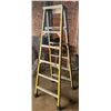Image 1 : L2 - Werner Heavy-Duty Aluminum Step Ladder - 6 Steps