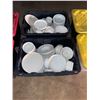 Image 1 : L2 - Bulk Lot includes Commercial Restaurant Dinnerware - 2 Totes