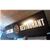 Image 2 : L2 - Layalina Restaurant Long Exterior Signage Panel Approx 10ft long