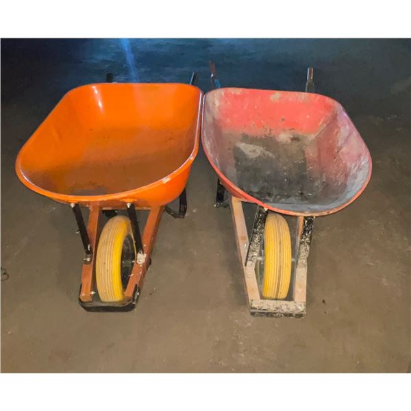 L2 - Set of 2 Heavy-Duty Contractor Wheelbarrows