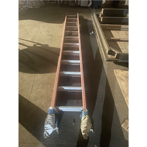L2 - Heavy-Duty Aluminum Extension Ladder - Approx. 12 ft Closed Length