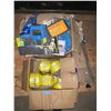 Image 1 : L2 - Heavy-Duty Cargo Straps & Contractor Lot includes Electrical Boxes & a Sprinkler