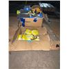 Image 2 : L2 - Heavy-Duty Cargo Straps & Contractor Lot includes Electrical Boxes & a Sprinkler