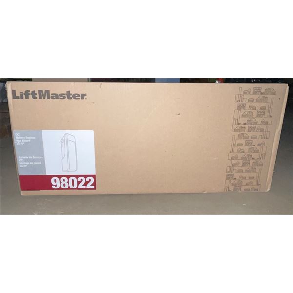 BNIB - LiftMaster 98022 DC Battery Backup Wall Mount Wi-Fi Garage Door Opener