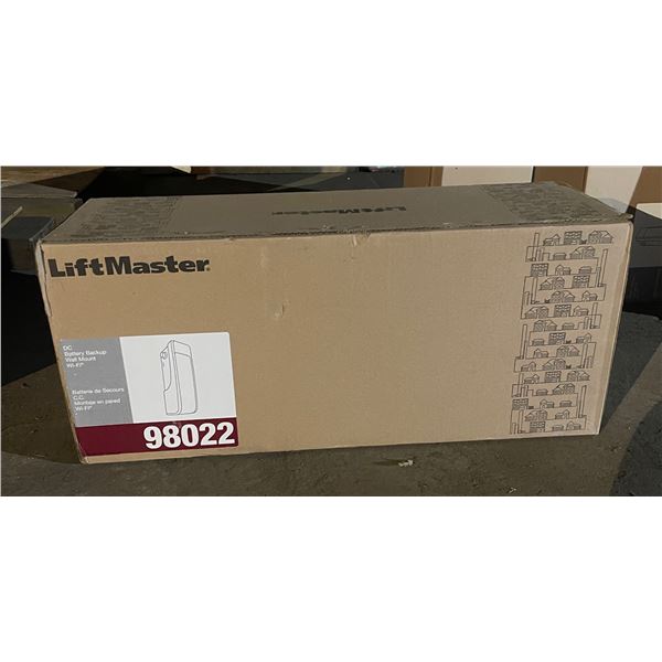BNIB - LiftMaster 98022 DC Battery Backup Wall Mount Wi-Fi Garage Door Opener