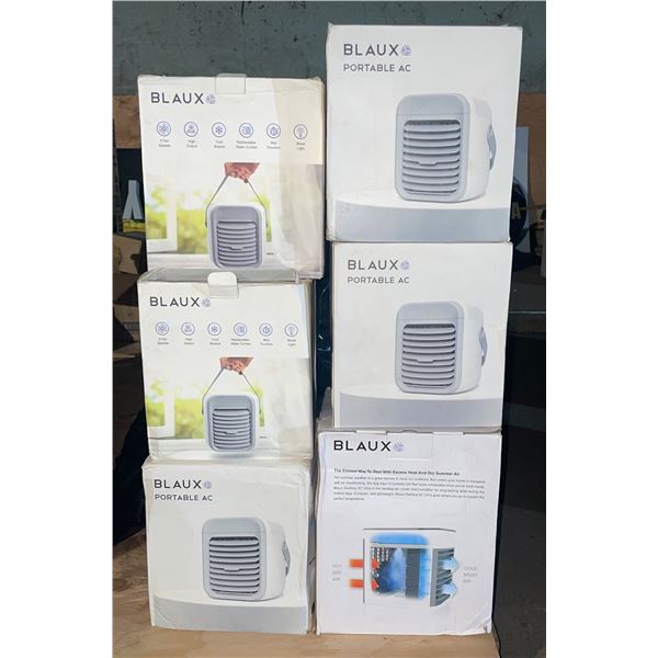 L2 - Group lot of Blaux Portable AC Units - Count 6