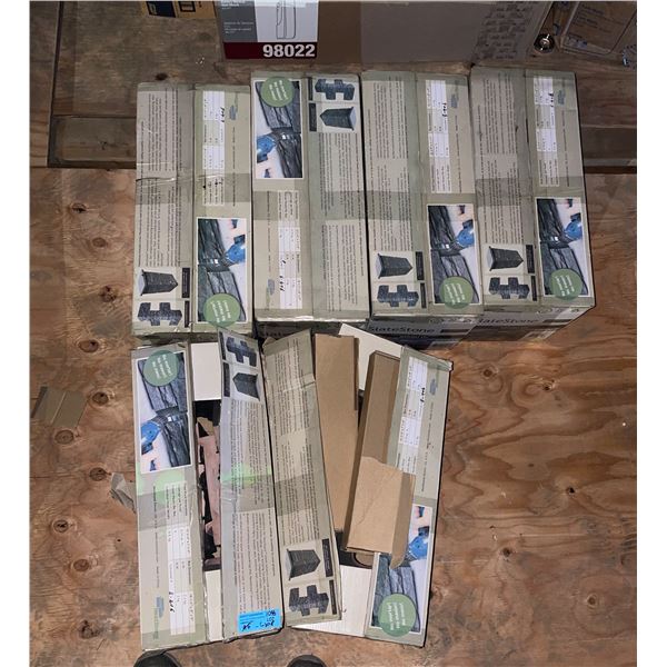 L2 - NextStone Slate Stone Outside Corner Panels - Approx 5 boxes