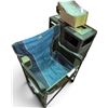 Image 1 : Group of 2 Trash Bins & Outdoor Chair