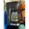 Image 2 : 12-Cup Drip Coffee Maker with Carafe & Fatboy Outdoor/Gear Bag in Tote