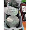 Image 2 : Concrete Surface Grinding Tooling Lot: Assorted 9" Driver Plates, Grinding Discs, Diamond Segment In