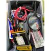 Image 3 : Workshop Supplies Lot: Portable Air Inflators, Duracell Batteries, Hardware, Tool Caddy & Storage To