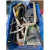 Image 3 : Contractor & Workshop Surplus Lot: Power Tools, Hand Clamps & Hardware, Desk Organizer & Paper Suppl