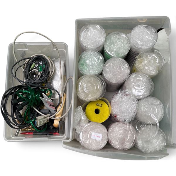 Diamond Polishing Discs in Storage Tubes, Cables, Hand Tools & Clear Organizer Totes