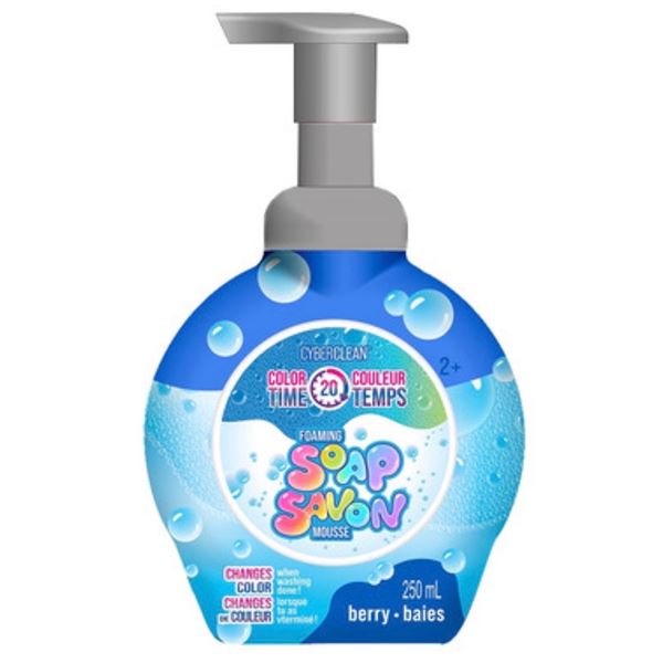 BNIB Cyber Clean Color Changing Foam Soaps, 3 Boxes (approx. 24 units per box) - assorted Scents