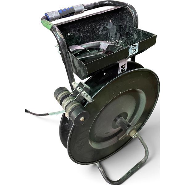 Heavy-Duty Steel & Poly Strapping Dispenser Cart