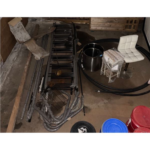 L2 - Assorted Group lot includes Heavy-Duty Metal Frame, Swivel chair and more