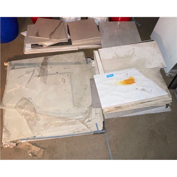 L2 - Assorted lot containing Commercial Tile & Stone Flooring