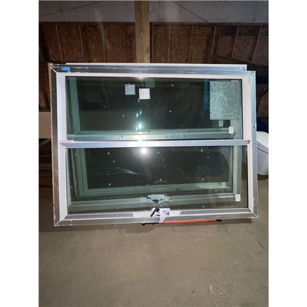 L2 - Set of 3 Architectural Sliding Glass Patio Door / Dual-Pane Vinyl Glazed Unit - 79" x 59"