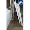 Image 2 : L2 - Set of 2 Double-Pane Windows - Horizontal Slider Window 58" x 46" - Fixed Double Glazed Window 