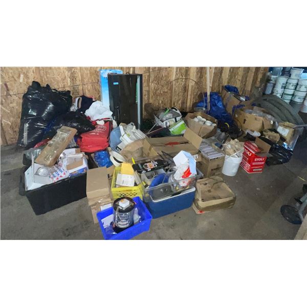 L2 - Large Lot of Contractor & Household Miscellaneous Items Includes: LED Bulbs, PVC Fittings, & Ha