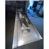Image 2 : L2 - Commercial Stainless Steel Prep Table and Wall-Mount Shelves - 103" x 36"