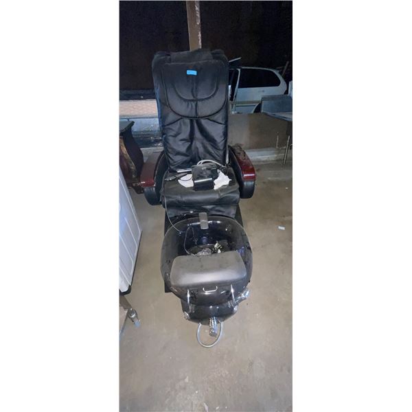 L2 - Gulfstream Inc. Aqua 8 Luxury Pedicure Spa Chair / Massage Chair