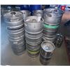 Image 1 : L2 - Lot of 13 Commercial Beer Kegs & a Glass Carboy