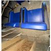 Image 2 : L2 - Set of 2 Blue Vinyl Commercial Lounge Armchairs