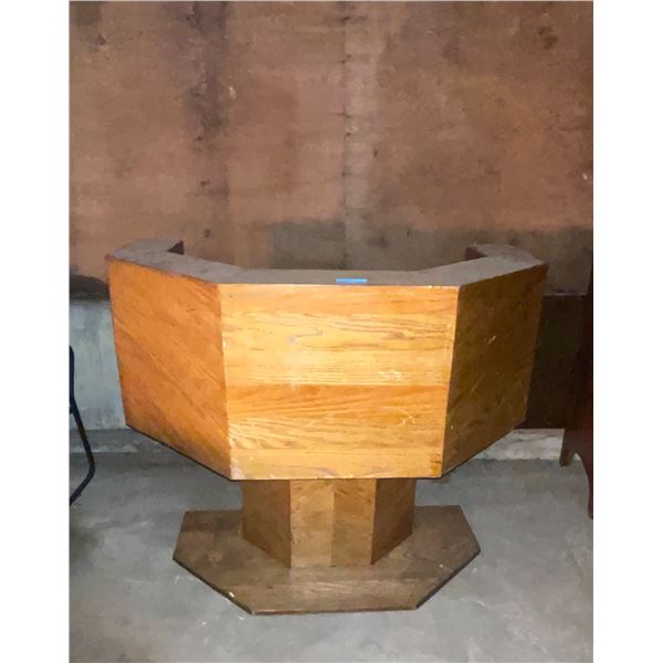L2 - Commercial Wooden Reception Desk