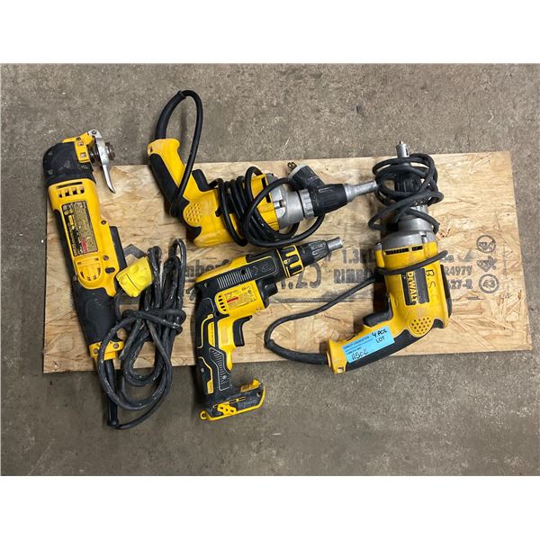 L2 - 4 DeWalt Corded & Cordless Power Tools (DWE315, DCF620, DW272) - No Batteries for Cordless Tool