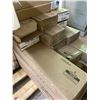 Image 3 : Pallet full of New items - includes Kitchen Range Hood/Standard Baseboard Heater Parts/ Flooring Mat