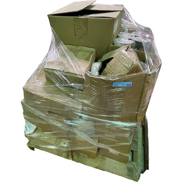 Pallet full of New Industrial Timing Belt Pulley Transmission & Machinery Components - includes Misc