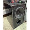 Image 2 : Nuance Black Powered Home Audio Subwoofer Unit - Model Unit N-100 (untested)