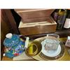 Image 4 : Large Group of dealcoholized Wines & Cigars - includes Cigar Humidifer/ Glass Bottles & More