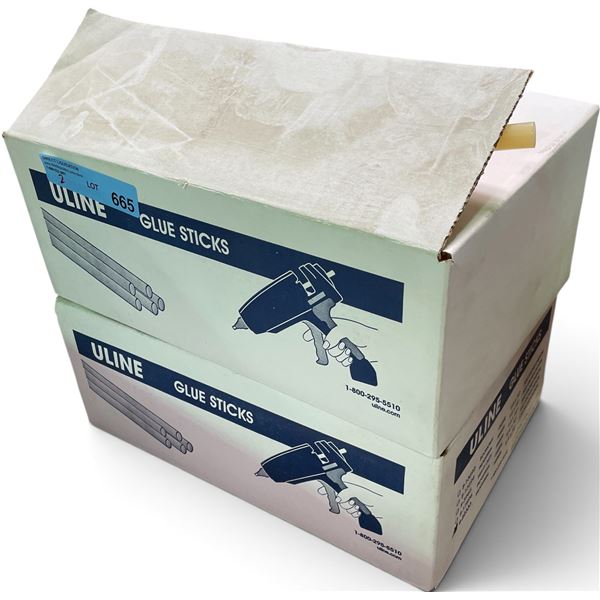 Group of Uline Glue Sticks - 2 New Boxes